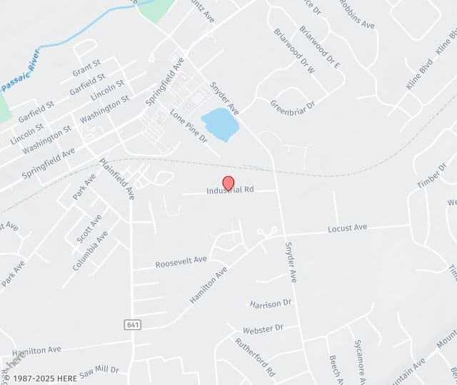 Location Map: 63 Industrial Rd Berkeley Heights, NJ 07922