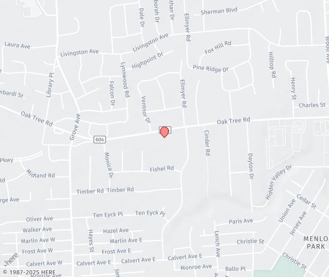 Location Map: 1775 Oak Tree Rd. Edison, NJ 08820