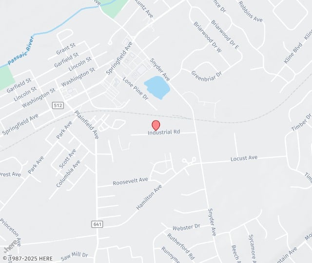 Location Map: 63 Industrial Rd Berkeley Heights, New Jersey 07922